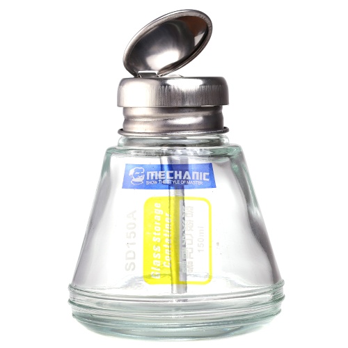 Ємність для спирту Mechanic SD150A, 180 мл (скляна)