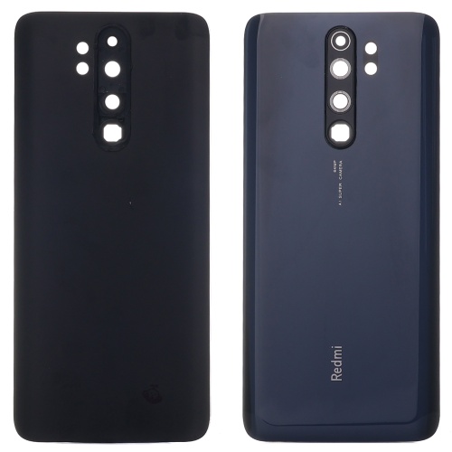 Задня кришка Xiaomi Redmi Note 8 Pro M1906G7I (чорна оригінал Китай зі склом камери) Задня кришка Xiaomi Redmi Note 8 Pro M1906G7I (чорна оригінал Китай зі склом камери)