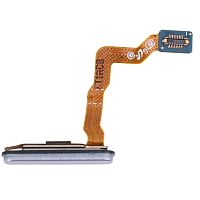 Шлейф Samsung Galaxy Z Fold3 5G F926U с кнопкой включения и сканером отпечатка пальца (серебристый оригинал Китай)