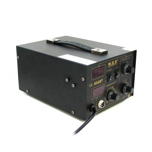 Паяльна станція WEP 852D+FAN фен, паяльник фото 3 Паяльна станція WEP 852D+FAN фен, паяльник фото 3