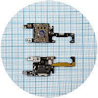 Шлейф Huawei P50 Pro з роз'ємом Sim-карти та мікрофоном - плата (оригінал Китай)