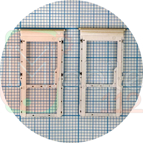 Тримач Sim картки Xiaomi Redmi 13 (золотистий 2 SIM (1 SIM + Micro SD))