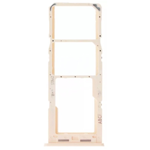 Тримач SIM карти та карти пам'яті Samsung Galaxy A23 5G A236B (помаранчевий на 2 SIM + MicroSD)