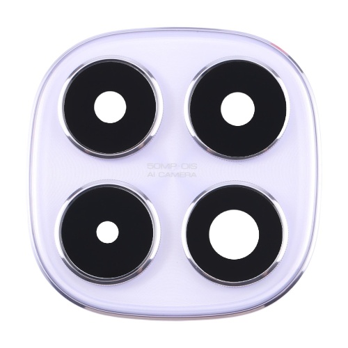 Скло камери Xiaomi Redmi Note 14 4G (з фіолетовою рамкою)