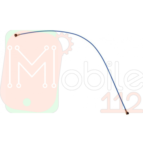 Коаксіальний кабель Samsung Galaxy A20e A202F, A10e A102U антена (блакитний 95 мм)