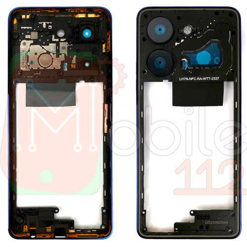 Рамка корпусу Tecno Pova 5 LH7n (синя)