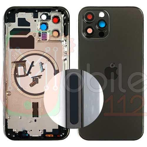 Корпус Apple iPhone 12 Pro (сірий оригінал Китай US)