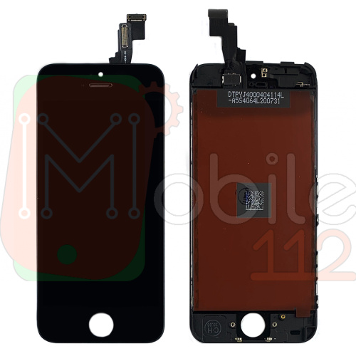 Дисплей Apple iPhone 5C з тачскріном (чорний AAA)