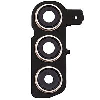 Скло камери Samsung Galaxy S24 S921B (у золотистій рамці)