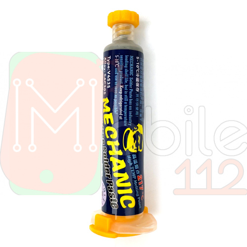 Паяльна паста Mechanic V4S35 217 °C - шприц 40 г, Flux IPX5 безсвинцева