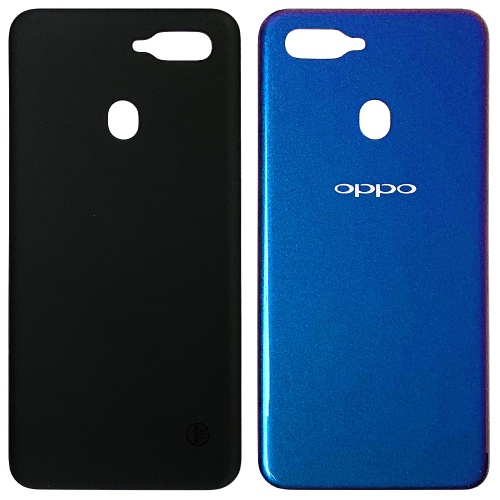 Задняя крышка Oppo A5S CPH1909 (синяя оригинал Китай) фото 2