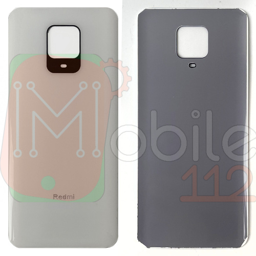 Задня кришка Xiaomi Redmi Note 9 Pro M2003J6B2G суміст. Redmi Note 9S, Note 9 Pro Max (біла)