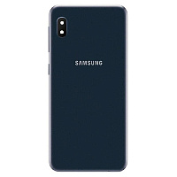 Задня кришка Samsung Galaxy A10e A102U (чорна оригінал Китай зі склом камери)