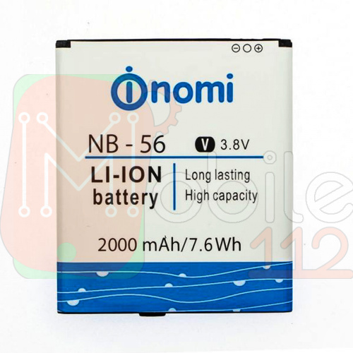 Акумулятор Nomi NB-56 i503 оригінал Китай 2000 mAh