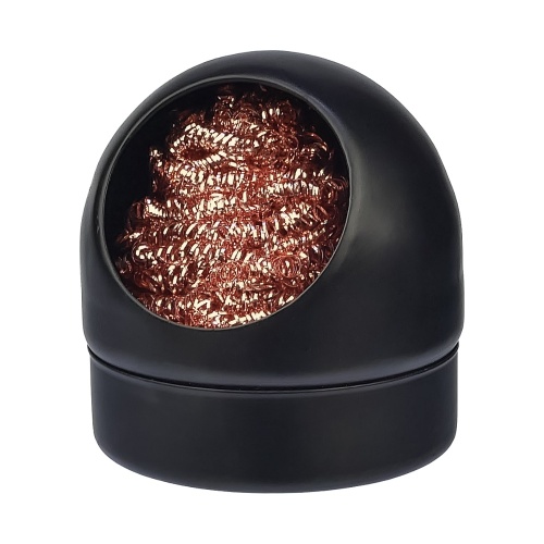 Очисник жал паяльника (очищення металевою стружкою)