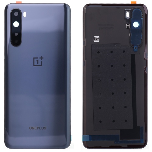 Задня кришка OnePlus Nord AC2003 (сіра Original New зі склом камери)