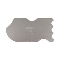 Карта металева, фігурна Aida MY-900 для відокремлення дисплея від рамки, товщина 0.23 мм