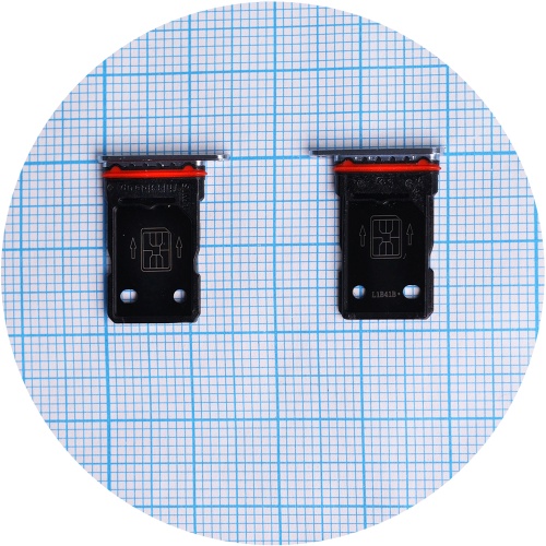 Тримач SIM карти OnePlus 8T (сріблястий на 2 SIM)