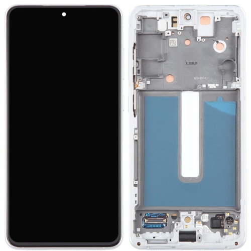 Дисплей Samsung Galaxy S21 FE 5G G990B з тачскріном (IN-CELL із сірою рамкою)