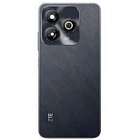 Задня кришка ZTE Blade A75 4G (чорна оригінал Китай зі склом камери)