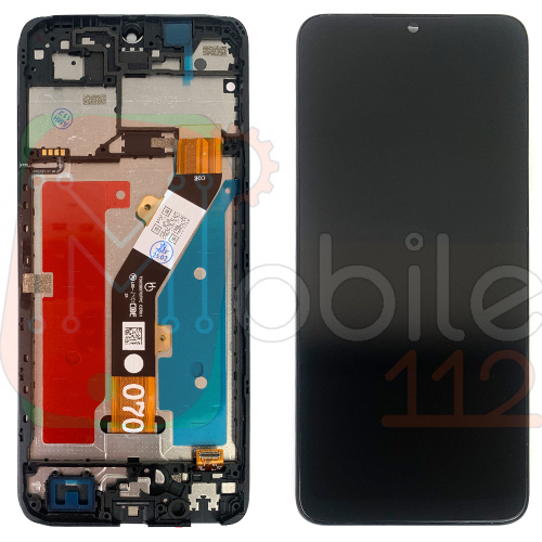 Дисплей ZTE Blade A54, A34 + тачскрин (AAAA с рамкой)