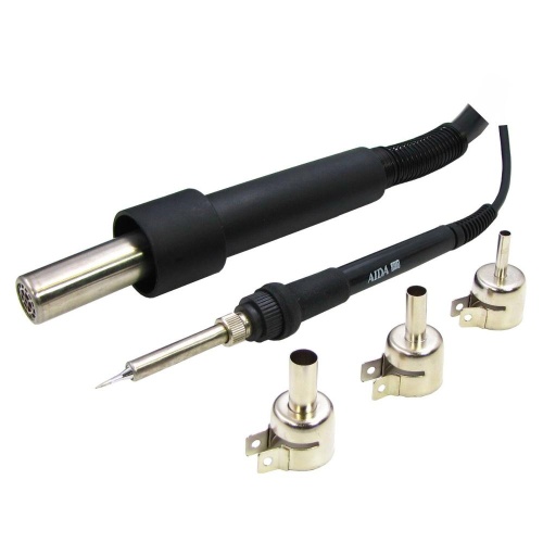 Паяльна станція Aida 952D+, фен з вентиляторним нагнітачем, вбудованим у корпус блоку управління, паяльник фото 6 Паяльна станція Aida 952D+, фен з вентиляторним нагнітачем, вбудованим у корпус блоку управління, паяльник фото 6