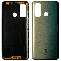 Задняя крышка Tecno Camon 15 CD7 (зеленая оригинал Китай)