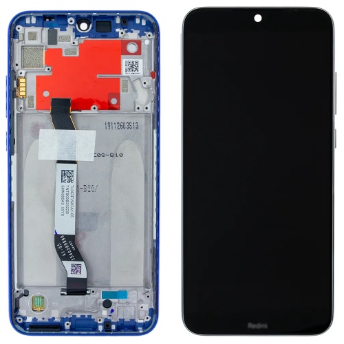 Дисплей Xiaomi Redmi Note 8T M1908C3XG з тачскріном (оригінал 100% із синьою рамкою)