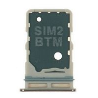 Держатель Sim карты Samsung Galaxy A80 2019 A805F (золотистый на 2 Sim)