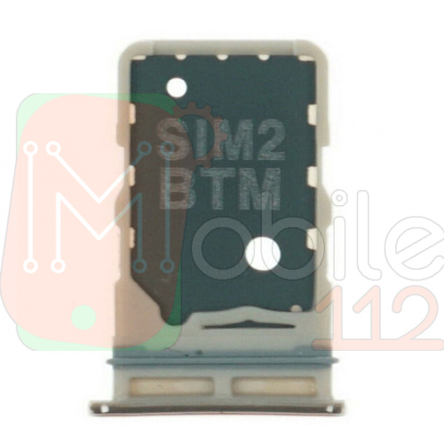 Тримач Sim картки Samsung Galaxy A80 2019 A805F (золотистий на 2 SIM)