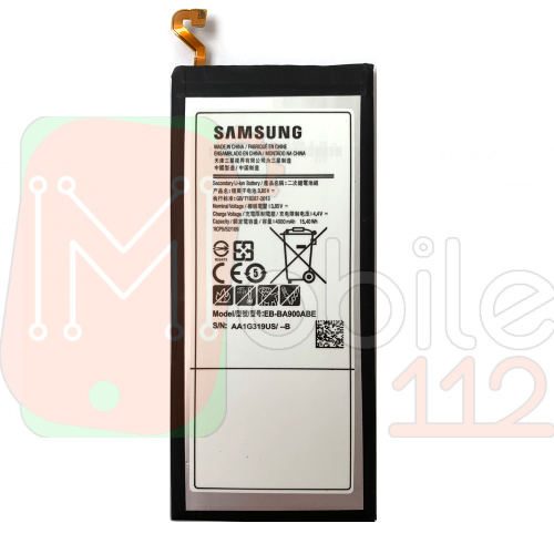 Акумулятор Samsung EB-BA900ABE Galaxy A9 2016 A910 Розпродаж (оригінал Китай 4000 mAh)