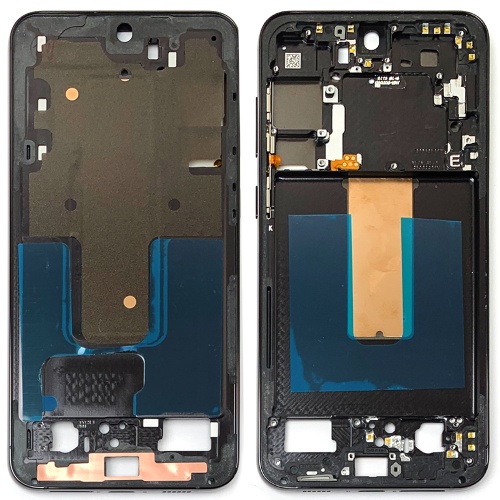 Рамка дисплея Samsung Galaxy S23+ Plus (чорна Phantom Black оригінал Китай) фото 2 Рамка дисплея Samsung Galaxy S23+ Plus (чорна Phantom Black оригінал Китай) фото 2