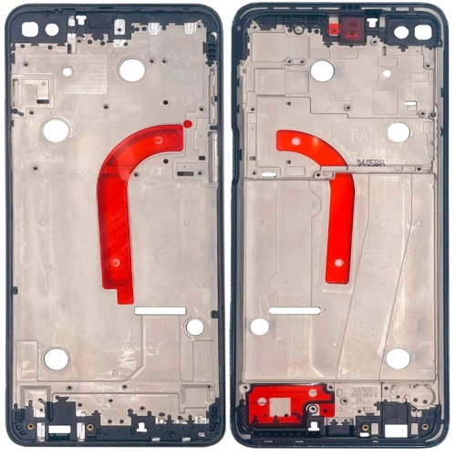 Рамка дисплея Motorola Moto G100 (чорна)