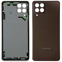 Задня кришка Samsung Galaxy M53 M536B (коричнева оригінал Китай)