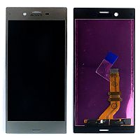 Дисплей Sony Xperia XZs G8232 G8231 + тачскрин (серебристый оригинал Китай)