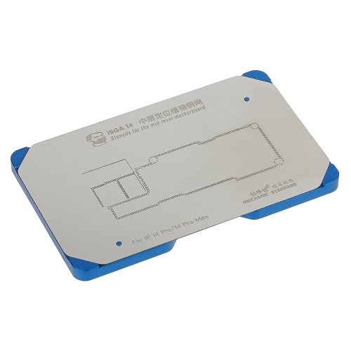 Переднагрівач з РК-дисплеєм Mechanic Heat Kit i14 для ремонту плат, з платформами та трафаретами iPhone X-15 Pro Max фото 7