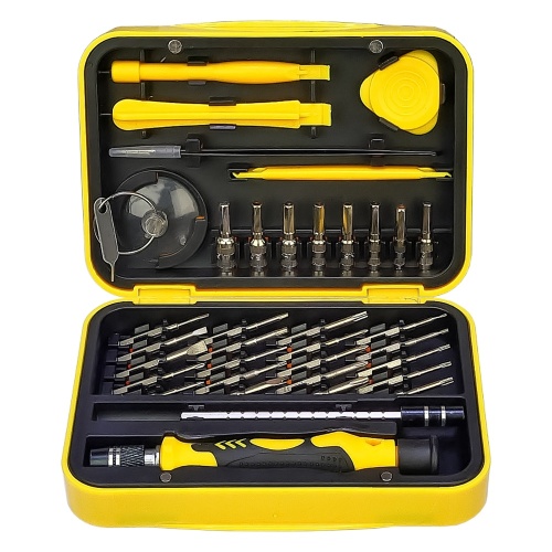 Набір інструментів Aida A-8819 (ручка, 28 біт, подовжувач, пінцет прямий, 3 лопатки, медіатор, присоска, SIM-ключ) фото 2