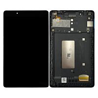 Дисплей Lenovo Tab E8 TB-8304F TB-8304F1 з тачскріном (чорний з рамкою)