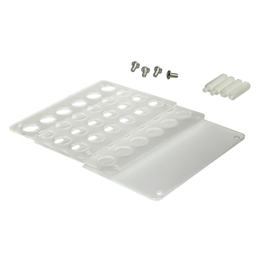 Настільний органайзер для інструментів AC-2, акриловий, розбірний, шгв 11 x 8.6 x 5.8 см фото 2