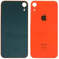 Задня кришка Apple iPhone XR (кораловий оригінал Китай з великим отвором)