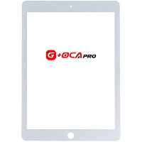 Скло дисплея Apple iPad Air 2 (біле OCA Pro з плівкою)
