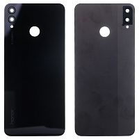 Задняя крышка Huawei Honor 8X JSN-L21 (черная со стеклом камеры)