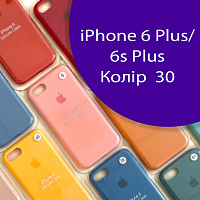 Чохол Silicone case для iPhone 6 Plus, 6S Plus (фіолетовий №30)