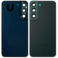 Задняя крышка Samsung Galaxy S22 5G S901B (зеленая оригинал Китай со стеклом камеры)