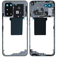 Рамка корпусу Oppo A54 5G, A74 5G, A93 5G (фіолетова зі склом камери)