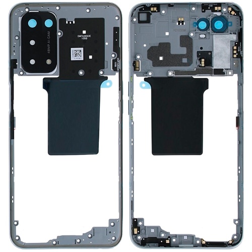 Рамка корпусу Oppo A54 5G, A74 5G, A93 5G (фіолетова зі склом камери) Рамка корпусу Oppo A54 5G, A74 5G, A93 5G (фіолетова зі склом камери)