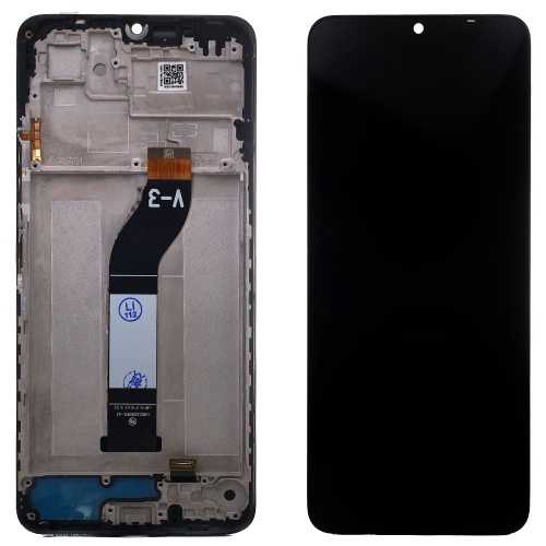 Дисплей Xiaomi Redmi 13C, Poco C65 + тачскрин (версия V-3 оригинал OEM с рамкой)