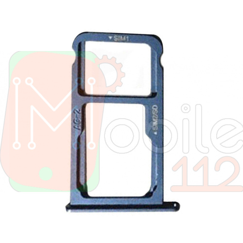 Тримач Sim картки Huawei P10 (синій 2 SIM (1 SIM + Micro SD))