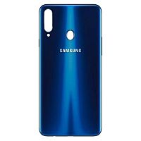 Задняя крышка Samsung Galaxy A20s 2019 A207F (синяя оригинал Китай)