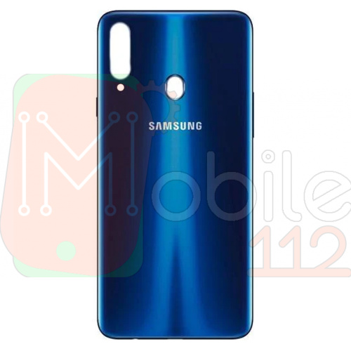 Задня кришка Samsung Galaxy A20s 2019 A207F (синя оригінал Китай)